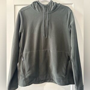Fleece pull over jacket
